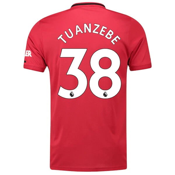 Camiseta Manchester United NO.38 Tuanzebe 1ª 2019-2020 Rojo